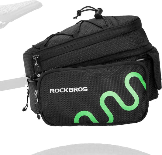 ROCKBROS Cykelstativ taske Cykel sadel hurtig frigivelse udvidelig 6/8L