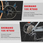 RINOS carbon landevejscykel 700C Shimano 105 R7000 22 gear Odin3.0