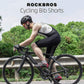 ROCKBROS cykelshorts med stropper Korte polstrede M-4XL