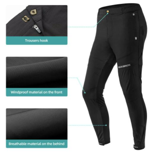 ROCKBROS Mænds polstrede vej cykelshorts MTB