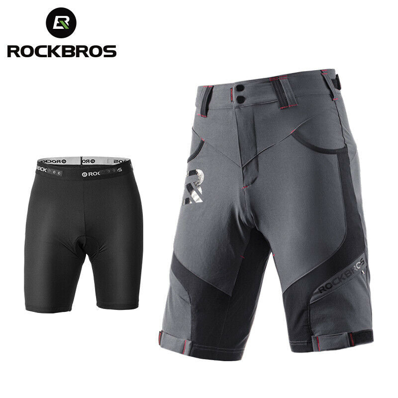 ROCKBROS Elite Shorts med indvendige shorts og pude til mænd