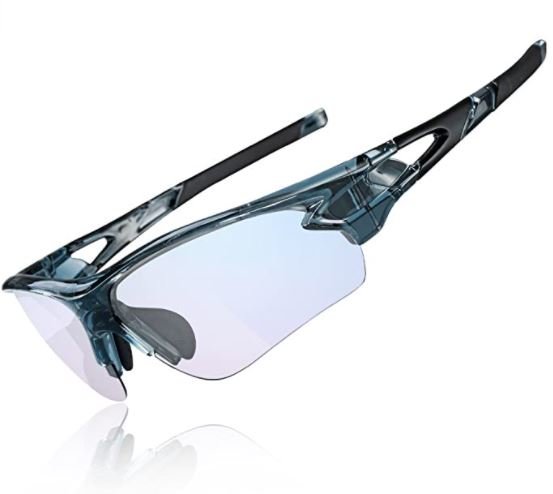 ROCKBROS 10068 Solbriller fotokromiske cykelbriller selvtyndende solbriller