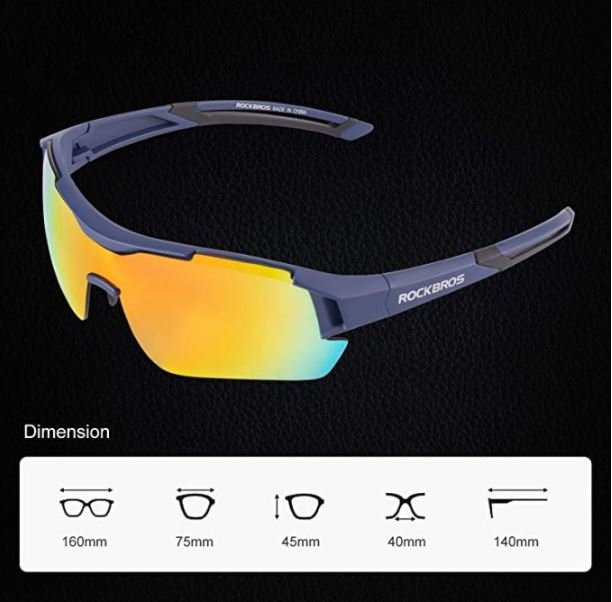 ROCKBROS 10117 Cykelbriller polariserede solbriller