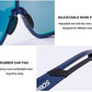 ROCKBROS 10134 polariserede solbriller til cykler UV400-beskyttelse