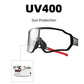 ROCKBROS 10161 fotokromiske solbriller cykel UV400 beskyttelse