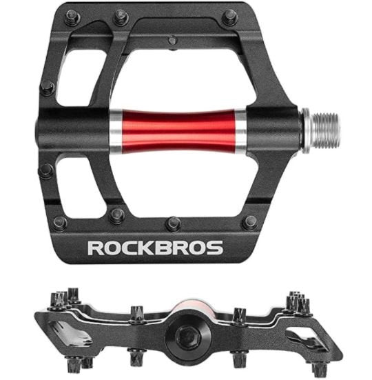 ROCKBROS 2020-12C Aluminium Cykelpedaler MTB 9/16 tommer