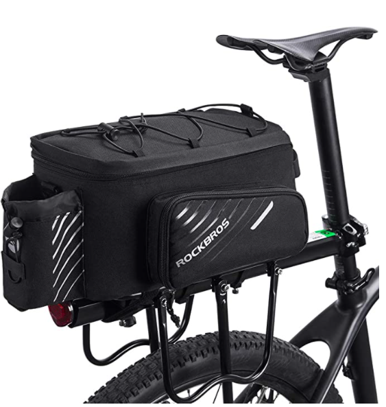 ROCKBROS A9-BK Cykel Taske Sort Sammenfoldelige Sidetasker 9-12L