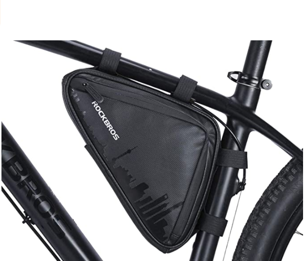 ROCKBROS B39 Cykelstel taske trekantetaske vandtæt ca. 1.5L reflekterende