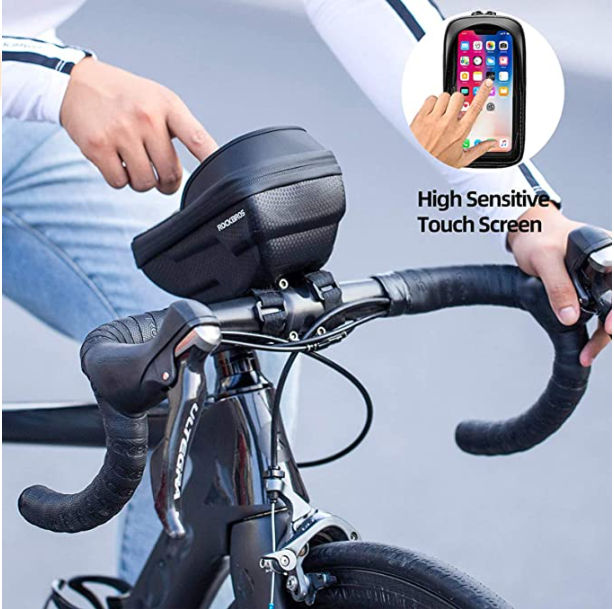 ROCKBROS B70 Styretaske med TPU Touchscreen til Smartphone op til 6.2 tommer