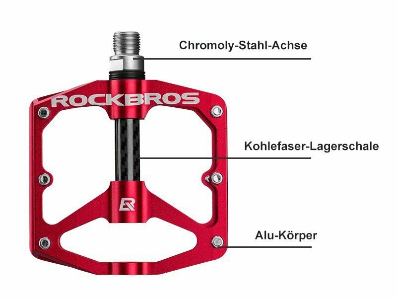 ROCKBROS MTB pedaler 6-pin