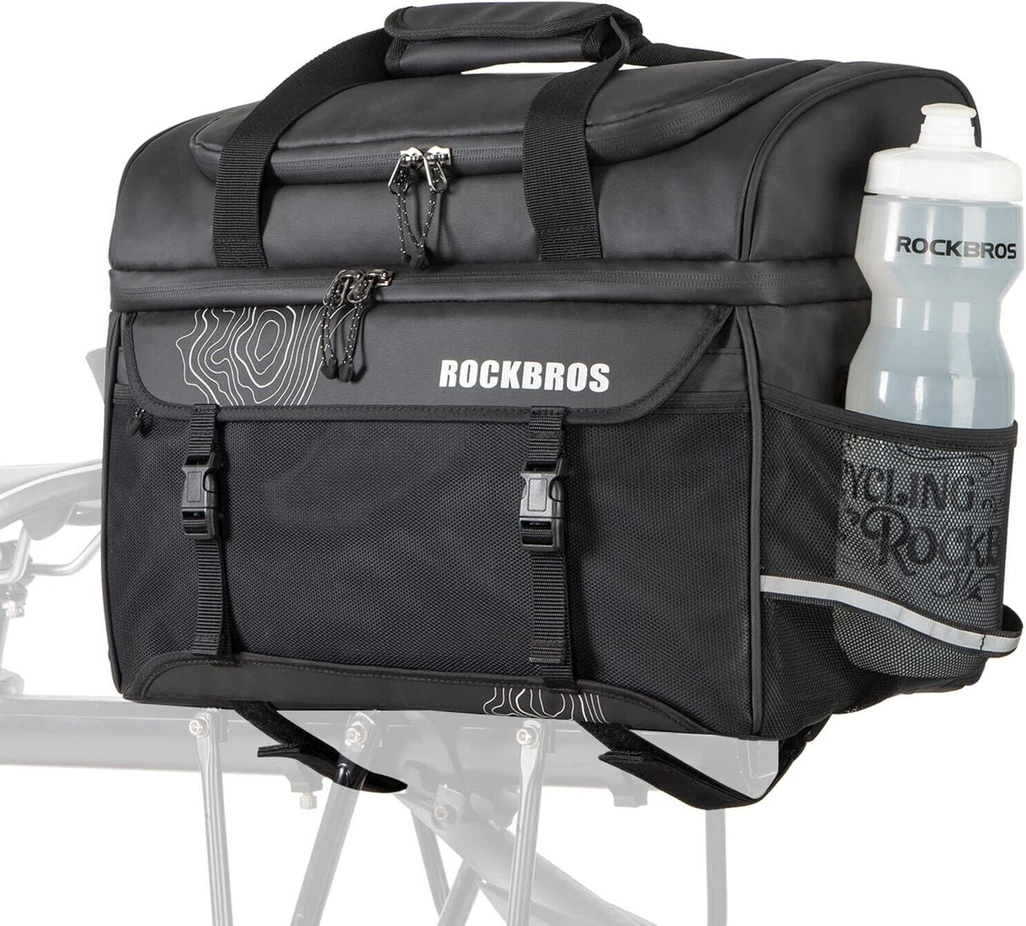 ROCKBROS cykeltaske isolerende picnictaske bagagebærertaske 11L