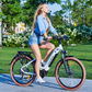 JOBOBIKE Linda elcykel Shimano 7 gear friløb 11-34T 26 tommer